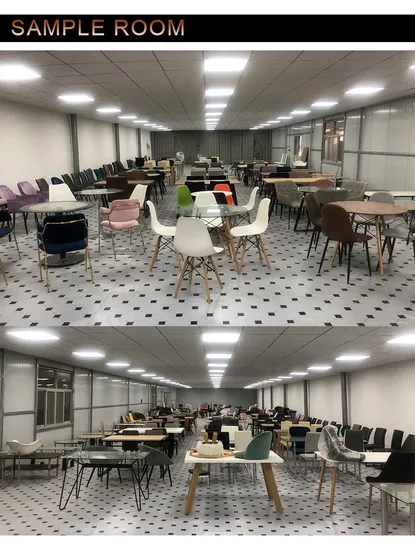 Wholesale Design Room Furniture Nordic Metal Leg Outdoor Wedding Chair MID Century Modern Restaurant Hall French Faux Leather Fabric Velvet Dining Chair