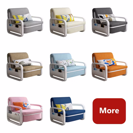 Venta al por mayor de muebles modernos, sofá cama multifunción individual, sofá cama plegable Cum